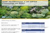 SAP NetWeaver 7.30 SPS8 - Planning on DSO