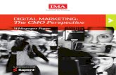 Digital Marketing - The CMO Perspective - August 2009
