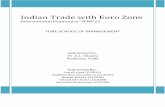 Project on Indian Trade With Euro Zone