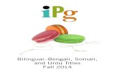 IPG Fall 2014 Bilingual Bengali, Somali and Urdu Titles