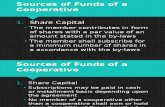 Sources of Funds of a Cooperative in the Philippines