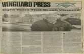 Eight Years That Shook Vermont | Vanguard Press | Mar. 16, 1989