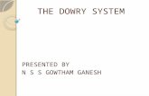 The Dowry System