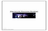 Electricity Revision Booklet