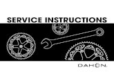 Dahon Mup8 Folding Bike Service Instructions
