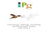 IPG Fall 2014 Outdoor-Camping, Hiking, Hunting, And Survival Titles