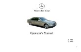 1995 S500 S600 Coupe Owner_s Manual Edition B