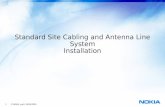 Site Cabling & Antenna Installation