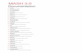 MASH 3.0 Documentation