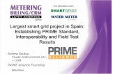 Prime Alliance Largest Smart Grid Project in Spain Establishing Prime Standard Interoperability and Field Test