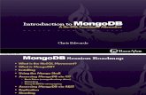 Introduction to MongoDB - Chris Edwards