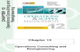 Operations Consulting and Reengineering