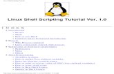 Linux Shell Scripting Tutorial v1.0