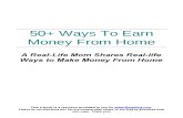 50 Ways to Earn Money From Home