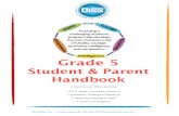 Grade 5 Student and Parent Handbook 2014-2015