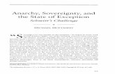 Anarchy, Sovereignty, And the State of Exception. Schmitt's Challenge_Michael McConkey