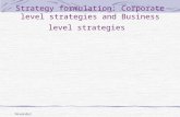 4.Strategy Formulation-Corporate Level Strategies