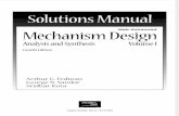 Mechanism Design Analysis and Synthesis Forth Edition