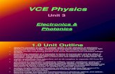 Vce Unit 3 Elec&Photonics