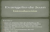 Introduccion Evangelio de Juan
