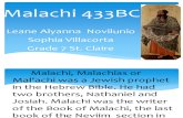 Malachi 433BC