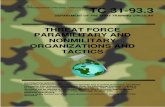 Paramilitary and Nonmilitary Organization and Tactics