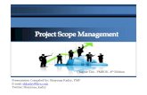 PMBOK - CAP 10 Scope Management
