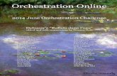 201406 Orchestration Challenge Evaluations