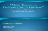 Pakistan Economic Problems