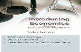 ECO1101 Economic Concepts, Issues and Tools