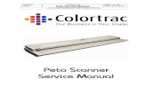 ColorTrac Peto Scanner Service Manual