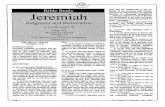 1988 Issue 6 - Jeremiah: Judgment and Restoration, Part VI - Counsel of Chalcedon