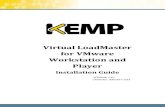 Installation Guide VMWare Workstation and Player v.1.10