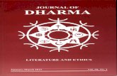 Journal of Dharma Jan - March. 2013 Vol. 38 No. 1(2)