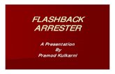 Flash Back Arrester