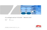 Configuration Guide - Multicast(V100R006C01_01)
