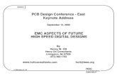 EMC aspects of High speed digital design
