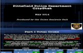 Pittsfield Police May 2014 CityStat Report