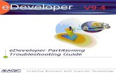 Edeveloper 9.4 Partitioning Troubleshooting Guide