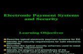 Electronic Payment Systems and Security