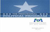Basic Program of the National Unity Party NUP-Somalia1