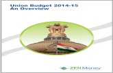 Zen_An Overview on Union Budget 2014-15