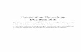 Accounting Consulting Business Plan