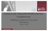 Building a Culture of IT Security Awareness (233370111)