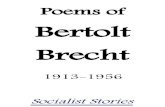 Poems of Bertolt Brecht