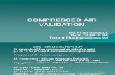 Compressed Air Validation