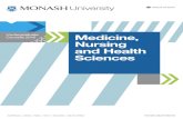 Medicine, Nursing and Health Sciences - Undergraduate Courses 2015