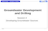 GWD4 PP Developing Groundwater Sources