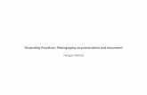 Dissenting Practices: Photography as provocation and document