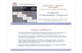 Cmos Transistor Layout
